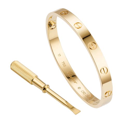 cartier love bangle gold|cartier love bracelet without diamonds.